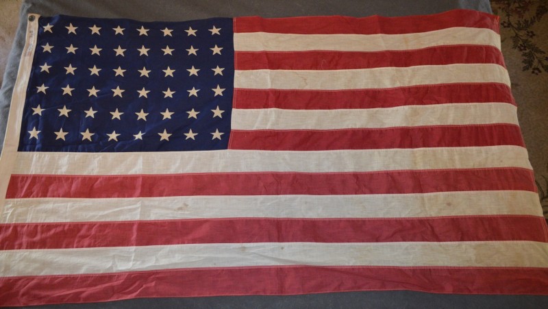 US 48 Star Flag 3x5 Feet Victory Bunting | HMS Brinmaric Collectibles